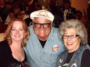 Hanging with a couple of legends. Dee will be sorely missed.