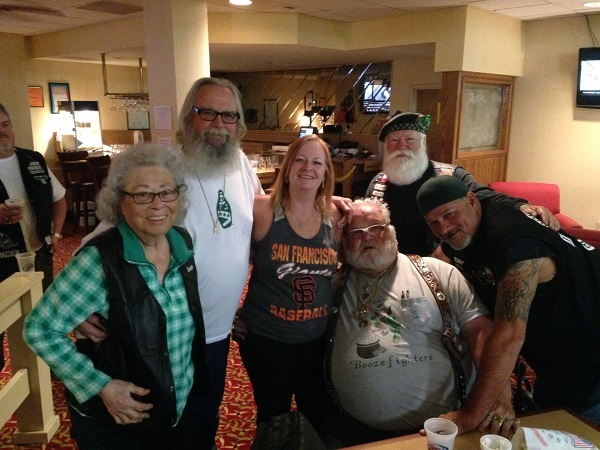 In Arkansas at last. Hanging with the top dogs Big John, big Daddy, Santa and a real nice guy whose name I forgot.