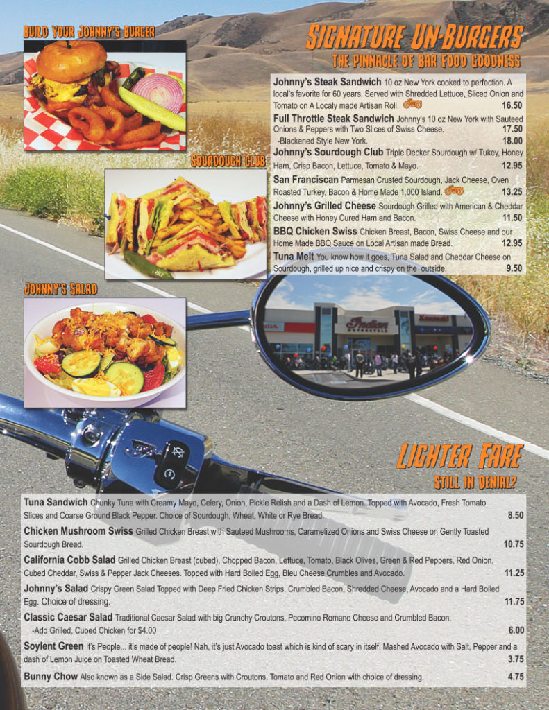 Lunch & Dinner Menu